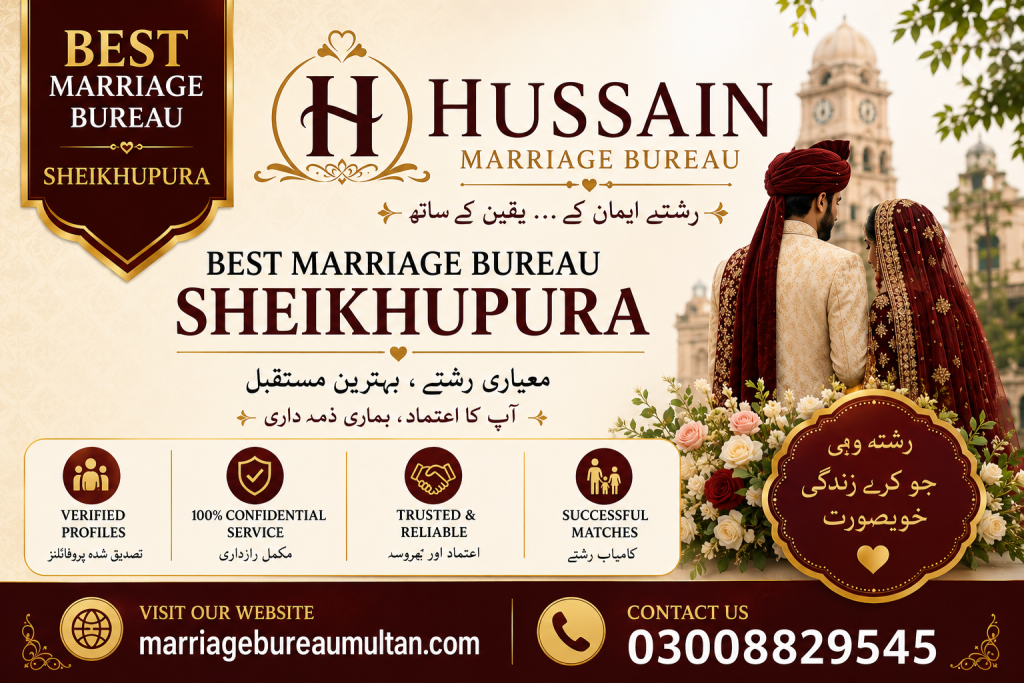 Best Marriage Bureau Sheikhupura