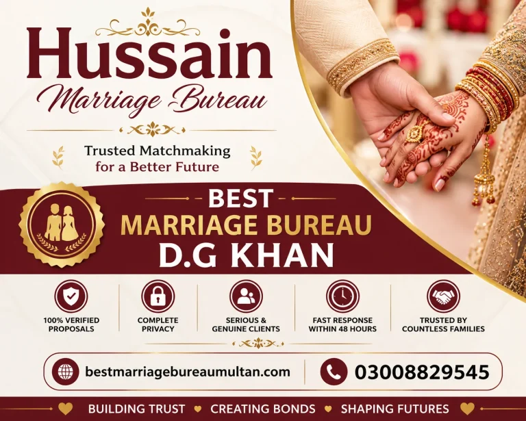Best Marriage Bureau D.G Khan