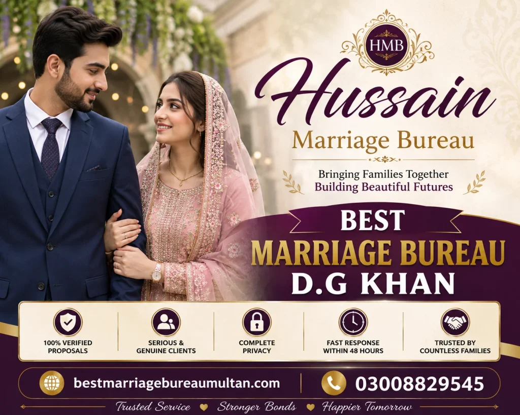 Best Marriage Bureau D.G Khan