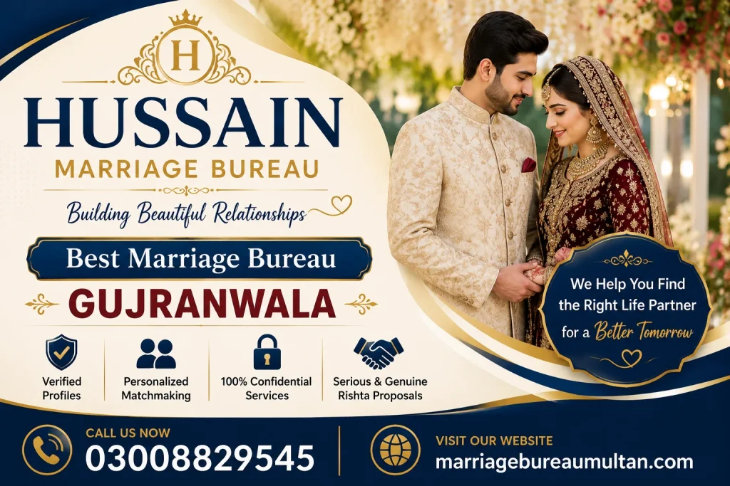 Best Marriage Bureau Gujranwala