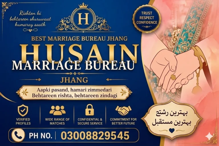 Best Marriage Bureau Jhang