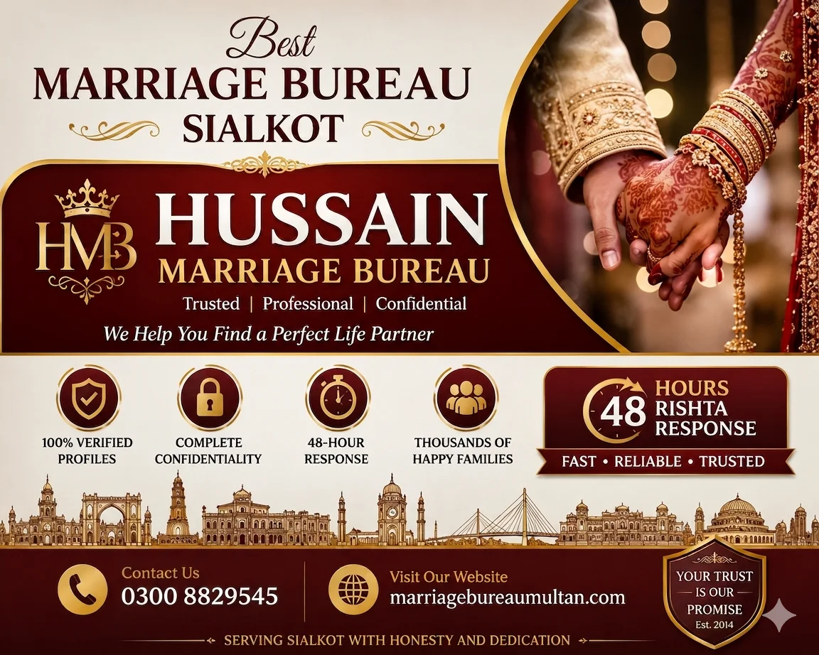 Best Marriage Bureau Sialkot